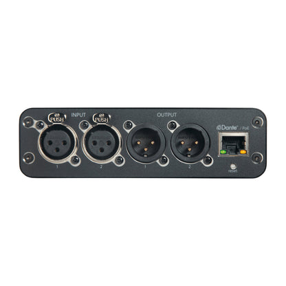 Shure ANI22-XLR-TA 2 CH IN/OUT - DANTE, 1/3 RU, XLR TAA