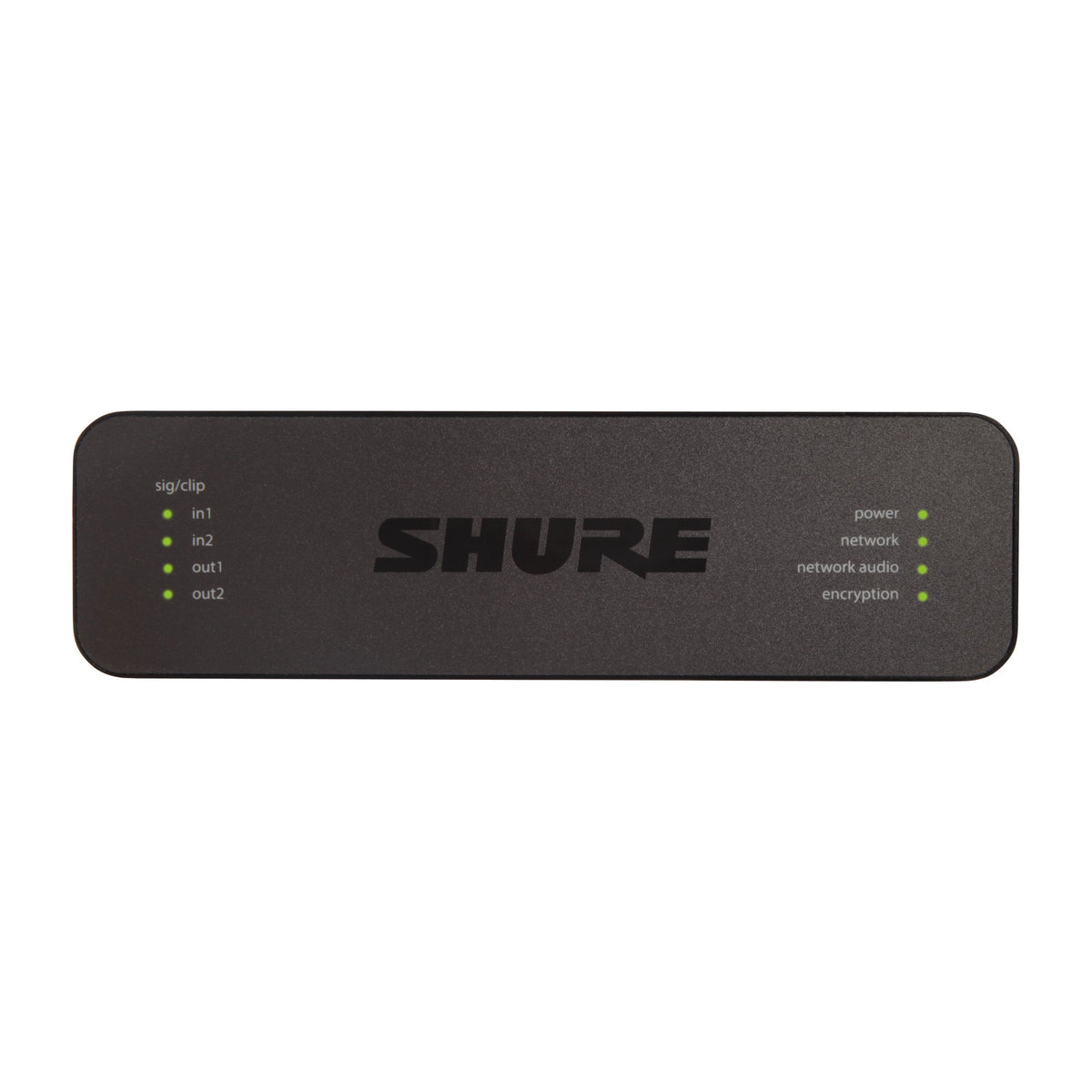 Shure ANI22-XLR-TA 2 CH IN/OUT - DANTE, 1/3 RU, XLR TAA