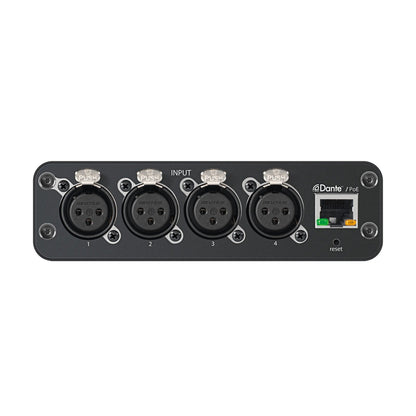 Shure ANI4IN-XLR-TA 4CH MIC/LINE IN-DNTE,1/3RU,XLR TAA