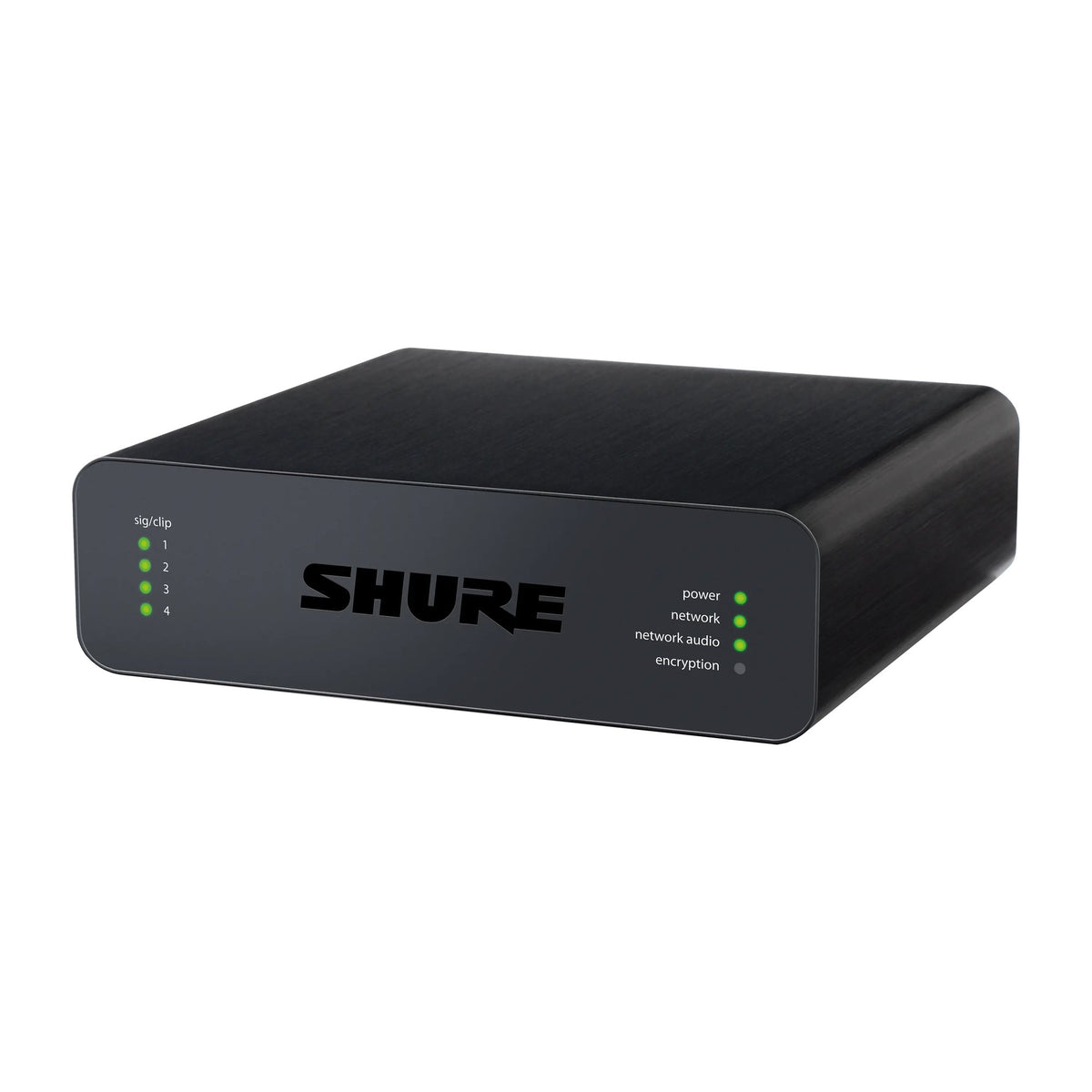 Shure ANI4IN-XLR-TA 4CH MIC/LINE IN-DNTE,1/3RU,XLR TAA