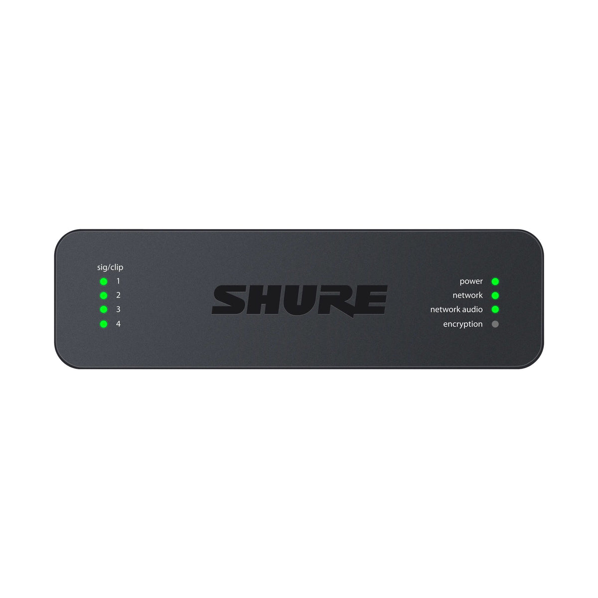 Shure ANI4OUT-BLOCK-TA 4CH MIC/LINE OUT-DNTE,1/3RU,BLOCK TAA