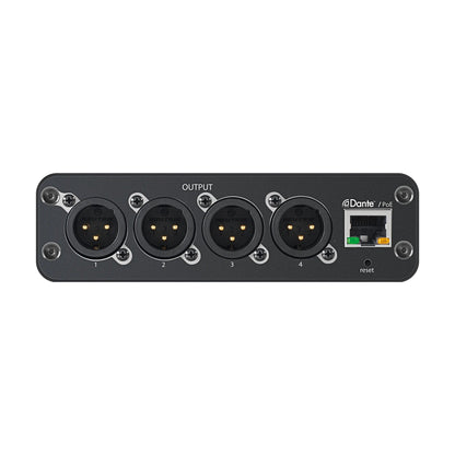 Shure ANI4OUT-XLR-TA 4CH MIC/LINE OUT-DNTE,1/3RU,XLR TAA