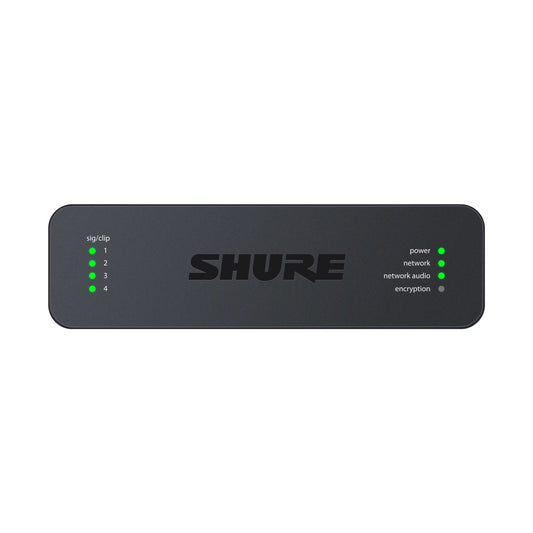 Shure ANI4OUT-XLR-TA 4CH MIC/LINE OUT-DNTE,1/3RU,XLR TAA