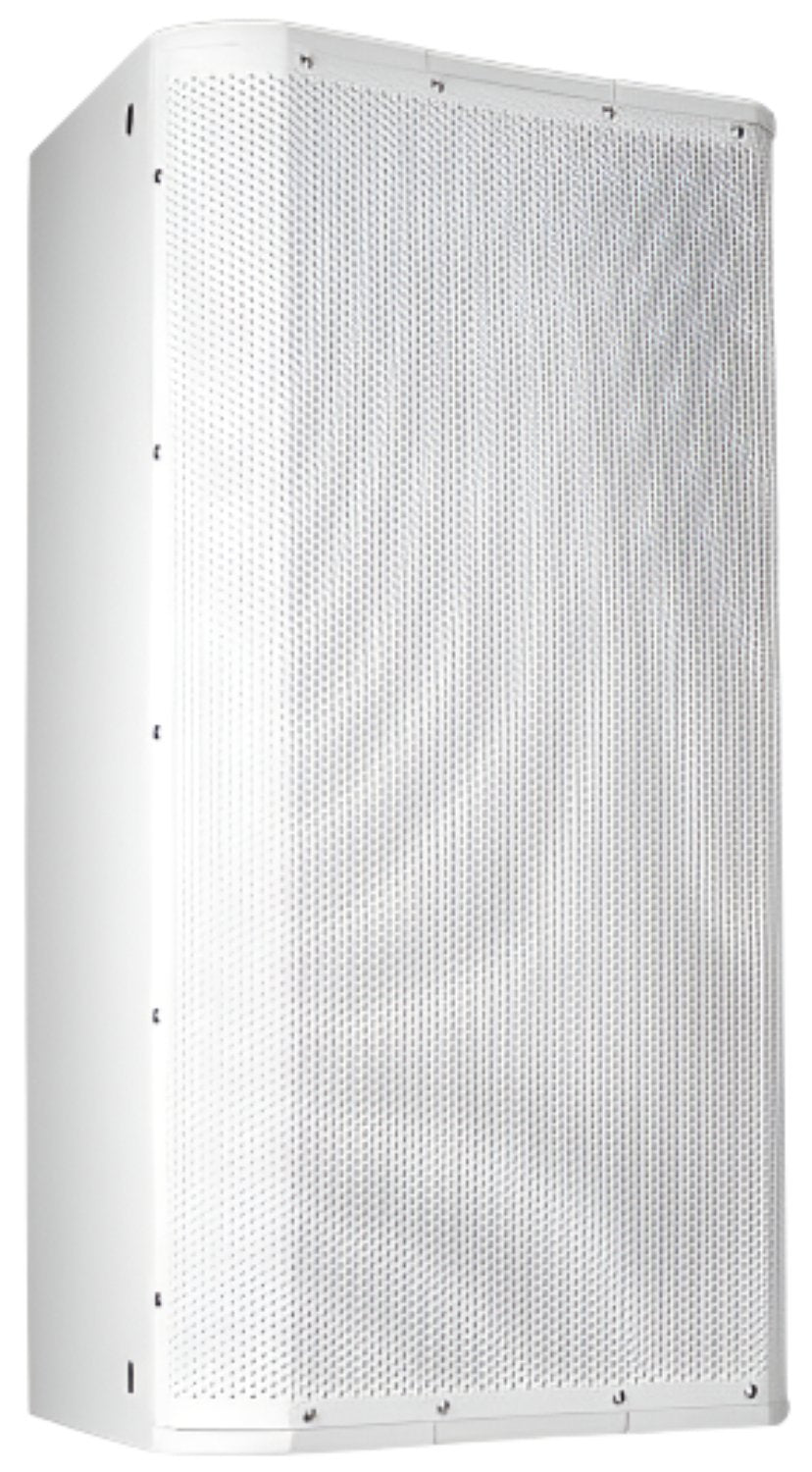 Q-SYS AP-5152-WH 15-Inch Trapezoidal Install Speaker - 75-degree Conical DMT Coverage - White - PSSL ProSound and Stage Lighting