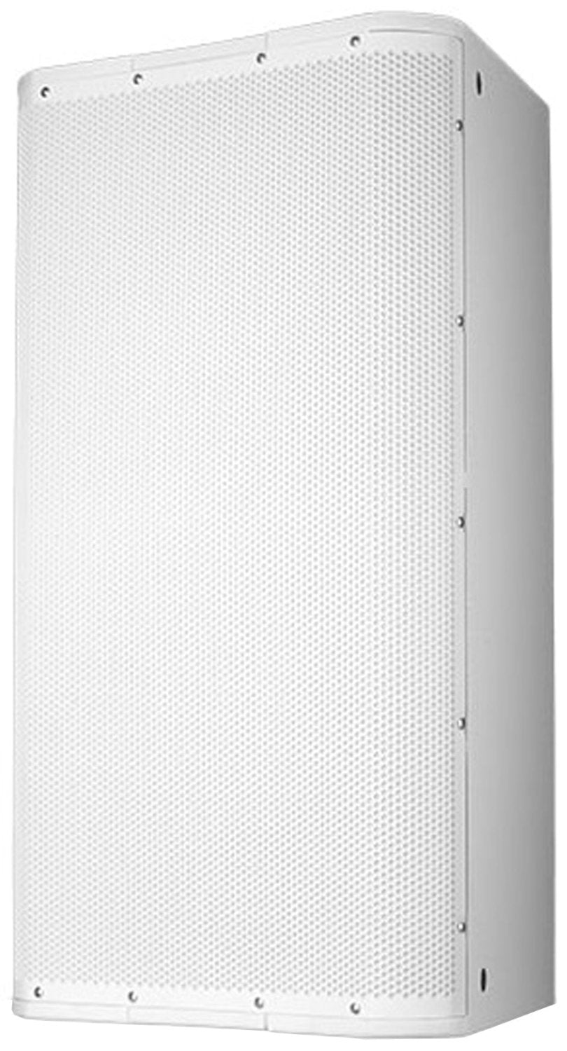 Q-SYS AP-5152-WH 15-Inch Trapezoidal Install Speaker - 75-degree Conical DMT Coverage - White - PSSL ProSound and Stage Lighting