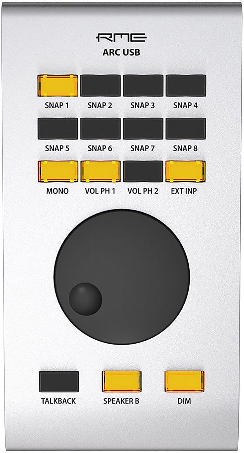 RME ARC-USB Advanced USB Remote Control Programmable Unit for TotalMix FX - Fireface UFX+ - UFX II - PSSL ProSound and Stage Lighting