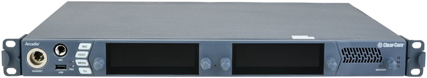 Clear-Com Arcadia Central Station 128 Licensed Ports 1RU with HelixNet 4-Wire / 2-Wire with Dante - PSSL ProSound and Stage Lighting