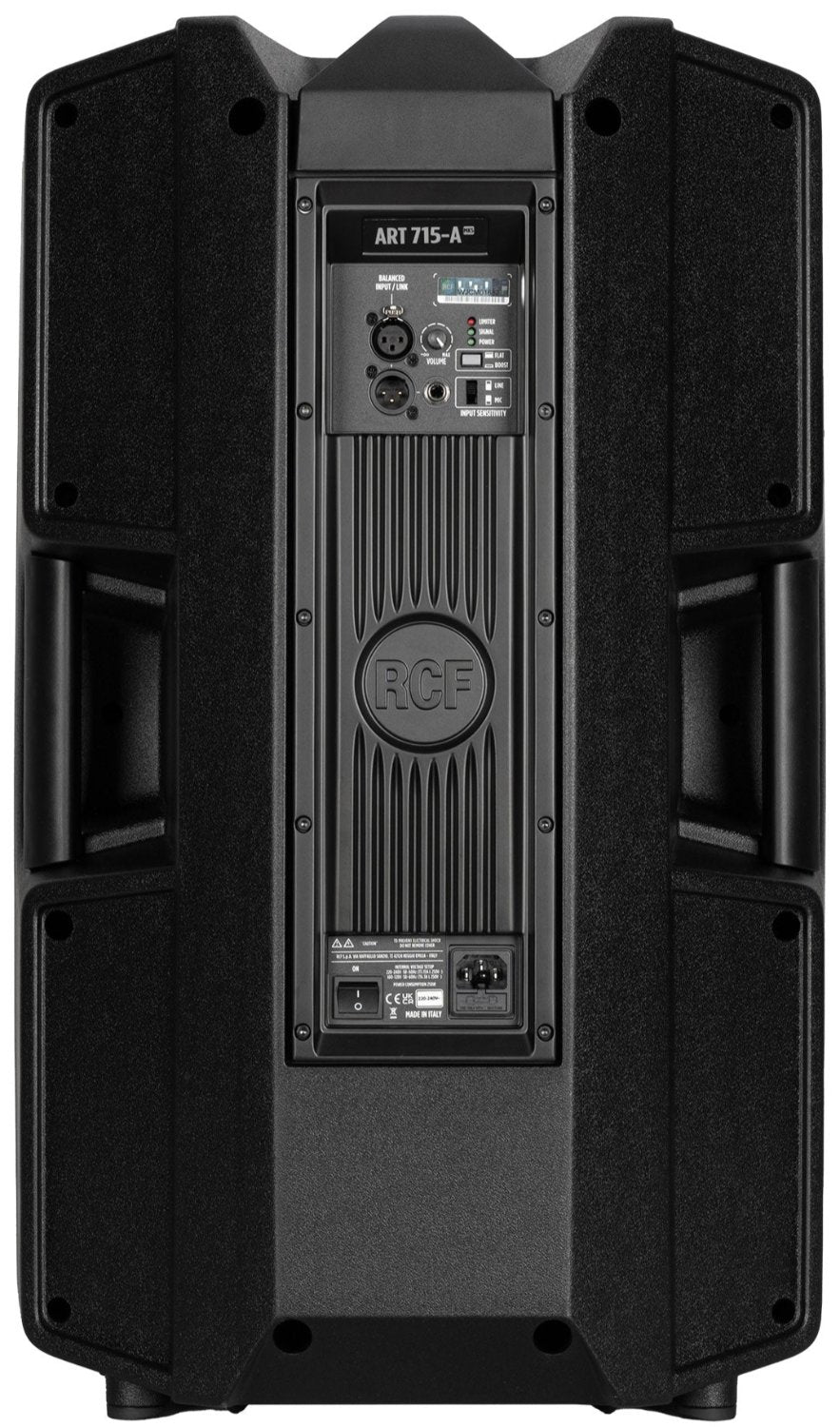 RCF ART 715-A MK5 Active 15 Inch 2-Way 1400 Watt Powered Speaker - PSSL ProSound and Stage Lighting