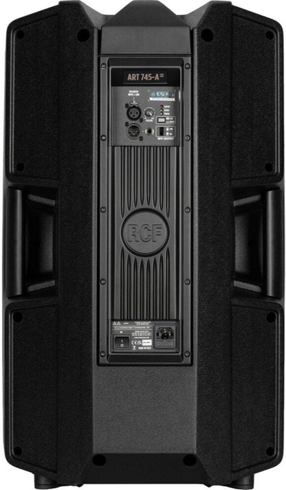 RCF ART 745-A MK5 Active 15 Inch 2-Way 1400 Watt Powered Speaker with 4 Inch Neodymium Driver - PSSL ProSound and Stage Lighting