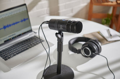 Audio-Technica AT2040USB USB Dynamic Microphone for Content Creation - PSSL ProSound and Stage Lighting