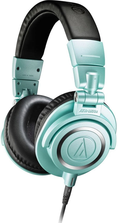 Audio-Technica ATH-M50XIB Closed-Back Monitor Headphones - Limited Edition Ice Blue - PSSL ProSound and Stage Lighting