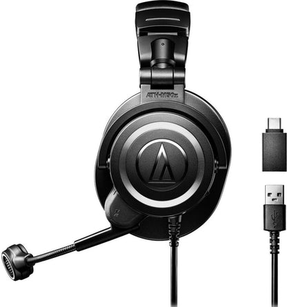 Audio-Technica ATH-M50XSTS-USB USB Streamset Headset with ATH-M50X Headphones / 20 Series Microphone - PSSL ProSound and Stage Lighting