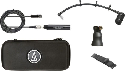 Audio-Technica ATM350PL Condenser Microphone with Clip-On Mount / 9" Gooseneck / Piano Mount - PSSL ProSound and Stage Lighting