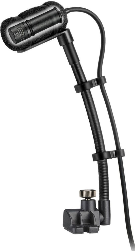 Audio-Technica ATM350S Condenser Instrument Microphone with Surface Mount / 5" Gooseneck - PSSL ProSound and Stage Lighting