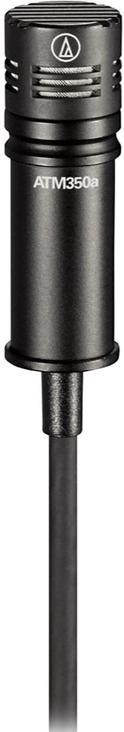 Audio-Technica ATM350S Condenser Instrument Microphone with Surface Mount / 5" Gooseneck - PSSL ProSound and Stage Lighting