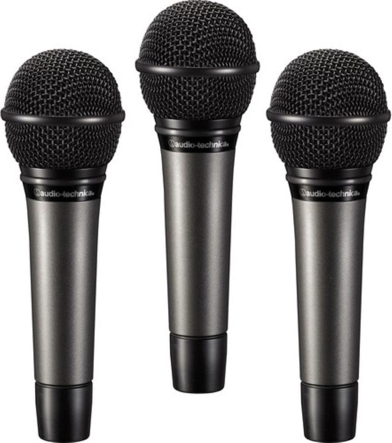 Audio-Technica ATM510PK Vocal Pack with 3x ATM510 Dynamic Microphones / 3x Pouches and Mic Clamps - PSSL ProSound and Stage Lighting