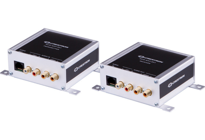 Crestron AUD-EXT-100 Audio over CAT5 Extender for One Unbalanced Stereo Signal