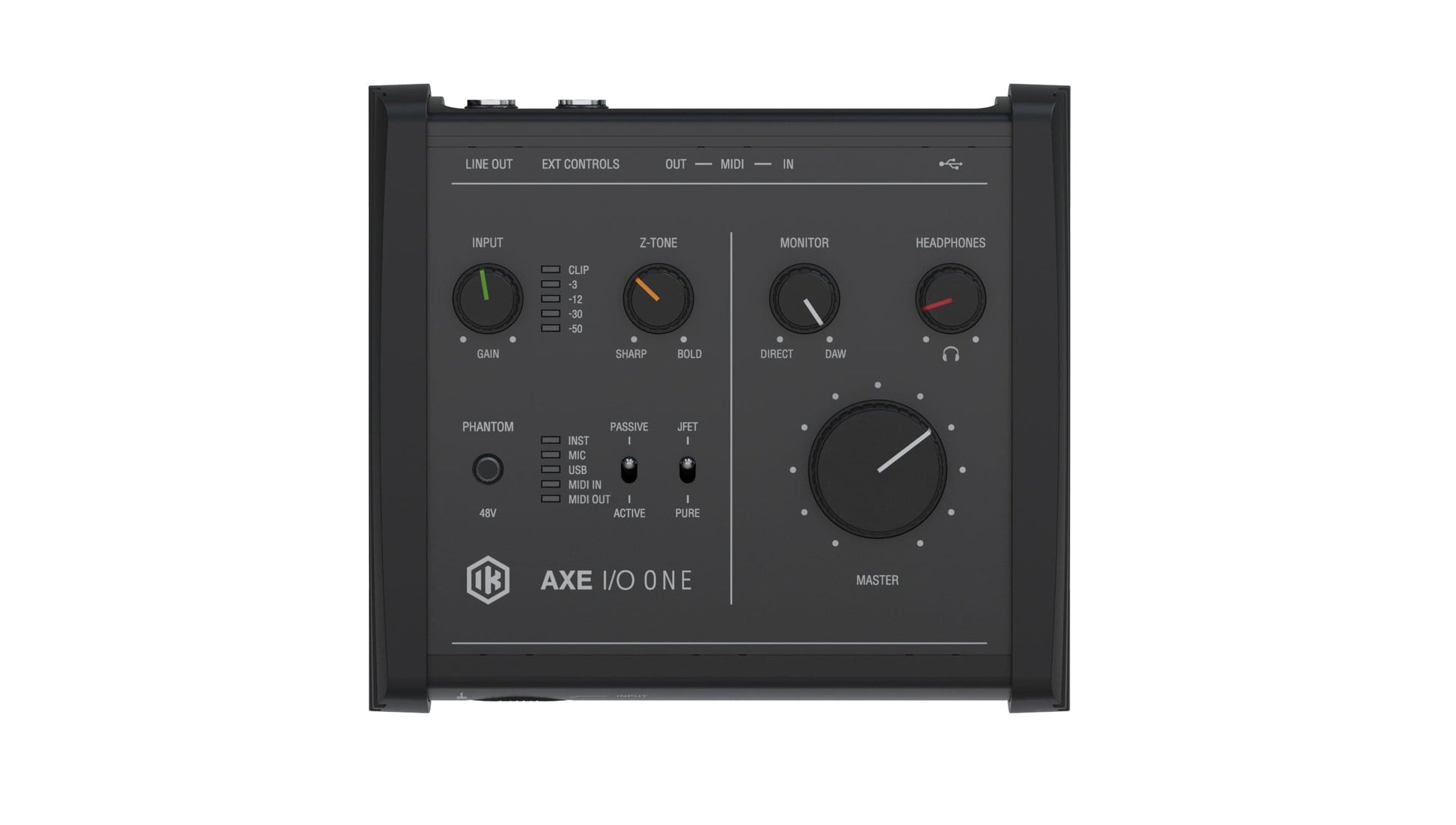 Audix IP-INT-AXEIOONE-IN Axe I/O One Compact Audio Interface with Advanced Guitar Tone Shaping - PSSL ProSound and Stage Lighting