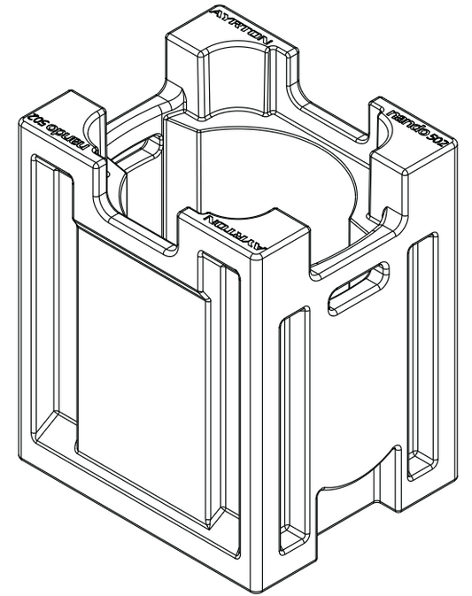 Ayrton GPH0500004A01 Single molded foam insert for Nando 502