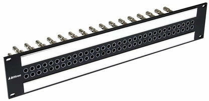 Bittree B64T1MWNHD Midsize Coax Video Patchbay - PSSL ProSound and Stage Lighting