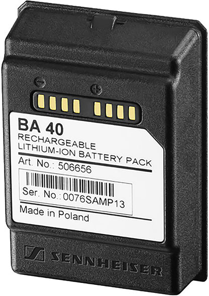 Sennheiser BA 40 Rechargeable Battery - PSSL ProSound and Stage Lighting