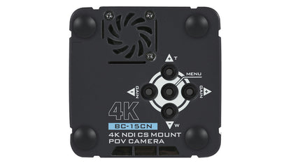 Datavideo BC-15CN 4K NDI® | HX POV CS mount camera. Lens not included.