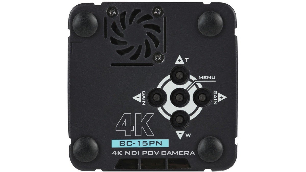 Datavideo BC-15PN 4K NDI® | HX POV camera. Supports PoE.