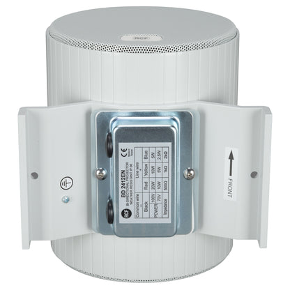 RCF BD 2412EN Bidirectional Sound Projector, Alu., Ip 55, 12W, 70-100V - EN54-24