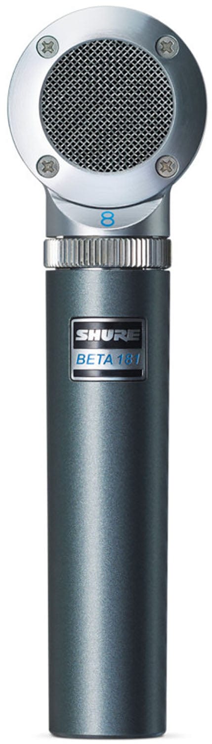 Shure BETA-181/KIT Side-Address Instrument Microphone with 4x Interchangeable Capsules - PSSL ProSound and Stage Lighting