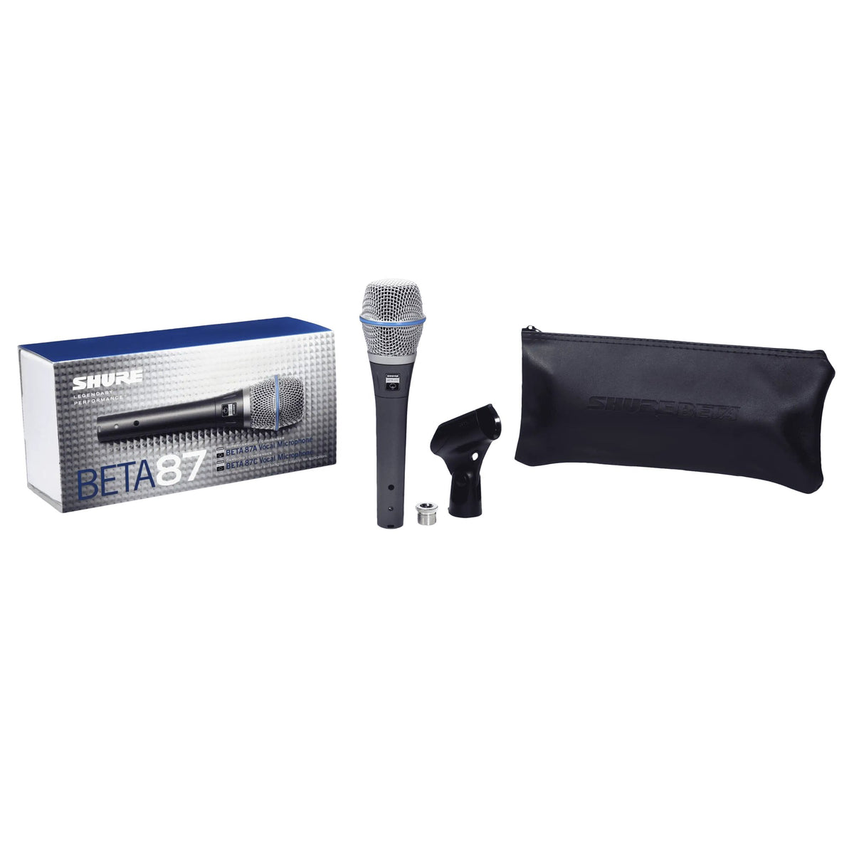 Shure BETA87A-TA CONDENSER HAND HELD VOCAL MICROPHONE TAA