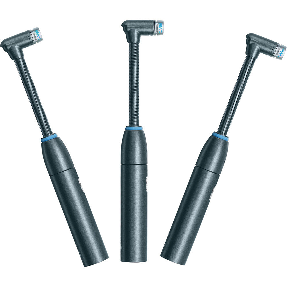 Shure BETA 98AMP/C-3PK Includes Three Beta 98AMP/C Microphones and Three A75M Universal Stand Mounts