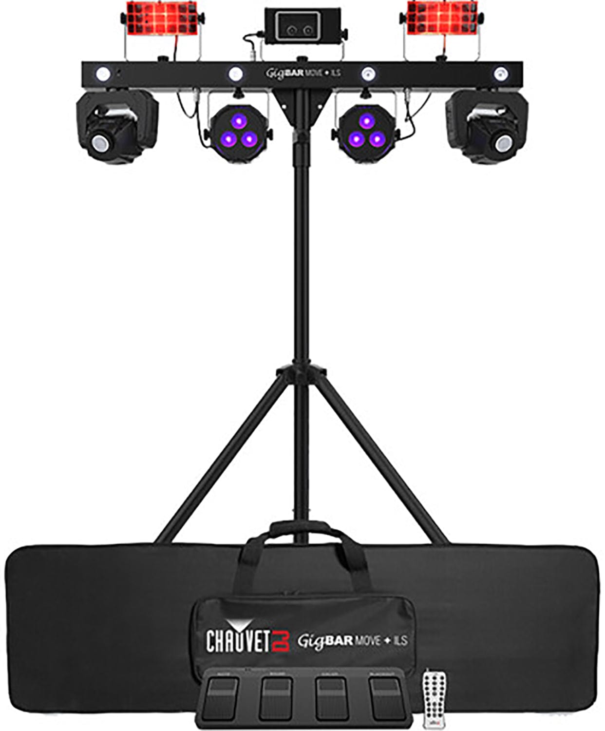 Chauvet DJ GigBAR MOVE+ ILS 5-in-1 Lighting System - PSSL ProSound and Stage Lighting