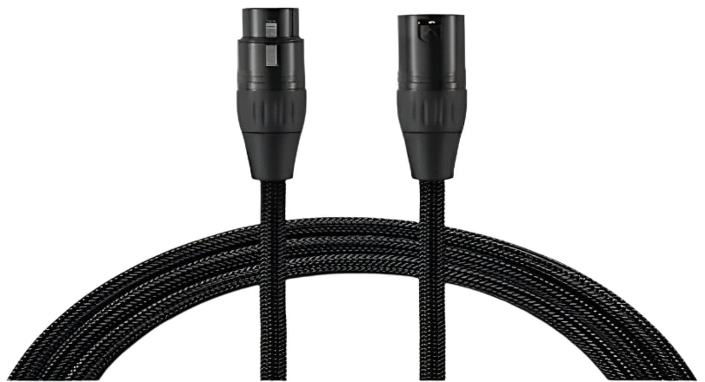 Warm Audio PREM-XLR-10 Premier Gold Series 10 Foot XLR Instrument Cable - Black - PSSL ProSound and Stage Lighting