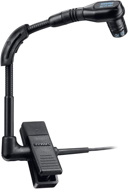 Shure BLX14 Wireless Instrument System w/ Beta 98H/C Clip-on Gooseneck Microphone, H11 Band - PSSL ProSound and Stage Lighting