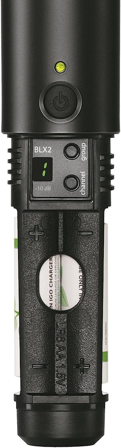 Shure BLX2/PG58 Handheld Transmitter w/ PG58 Capsule, J11 Band - PSSL ProSound and Stage Lighting