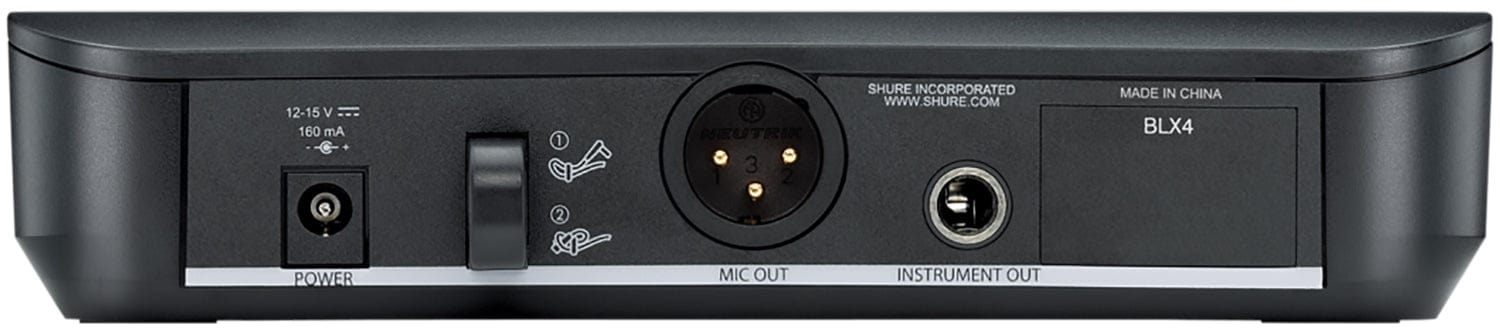 Shure BLX29 Wireless Vocal System w/ Beta 58A, H11 Band - PSSL ProSound and Stage Lighting