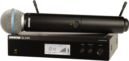 Shure BLX24R Wireless Vocal Rack-mount Set w/ Beta 58A, H11 Band - PSSL ProSound and Stage Lighting