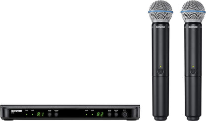 Shure BLX288 Wireless Dual Vocal System w/ two Beta 58A, H9 Band - PSSL ProSound and Stage Lighting
