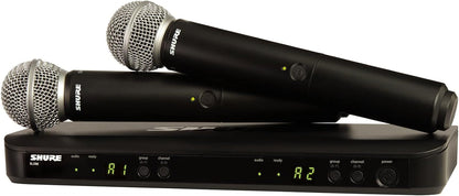 Shure BLX288 Wireless Dual Vocal System w/ two SM58, J11 Band - PSSL ProSound and Stage Lighting