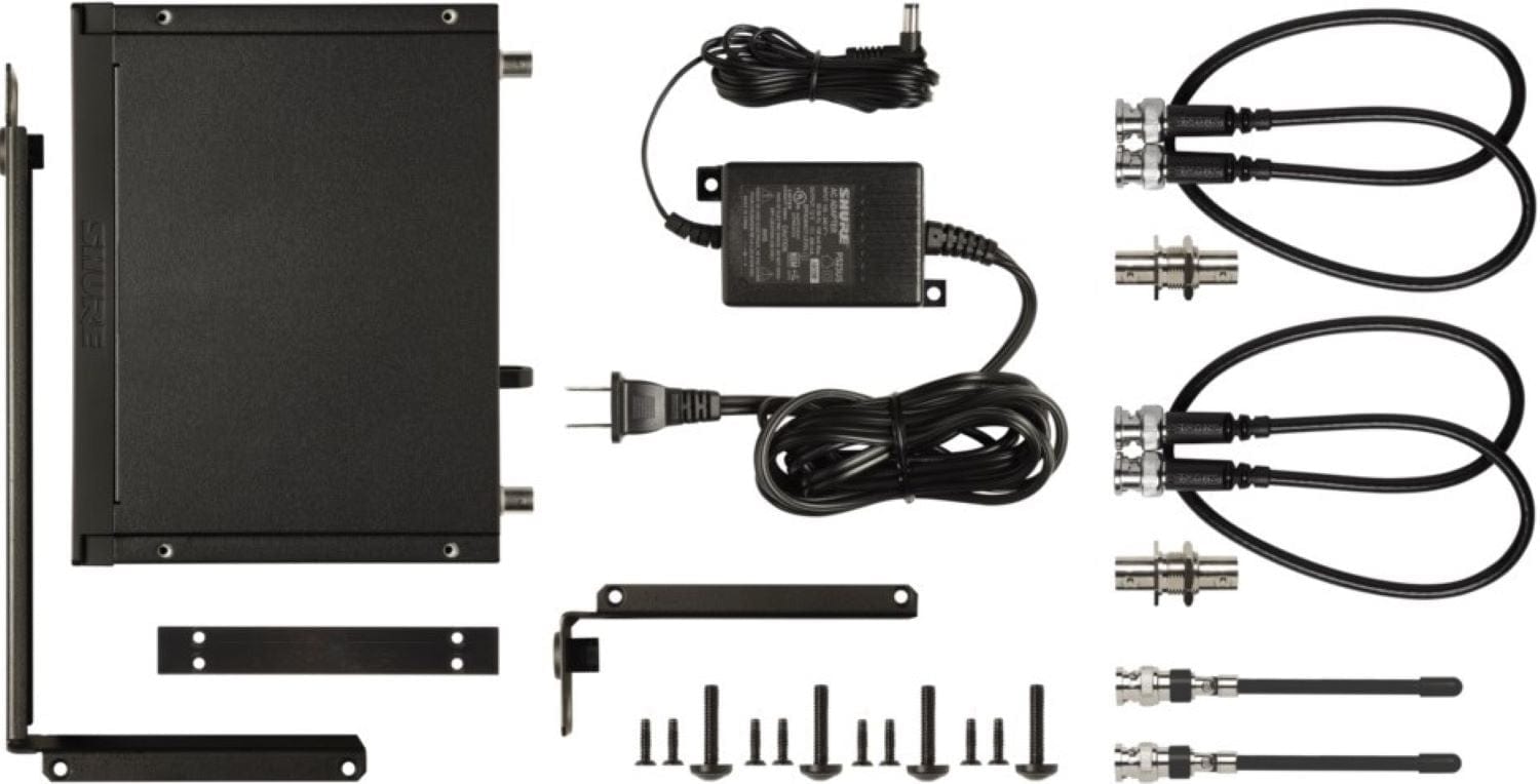 Shure BLX4R Wireless Receiver for BLX-R Wireless System, H10 Band - PSSL ProSound and Stage Lighting