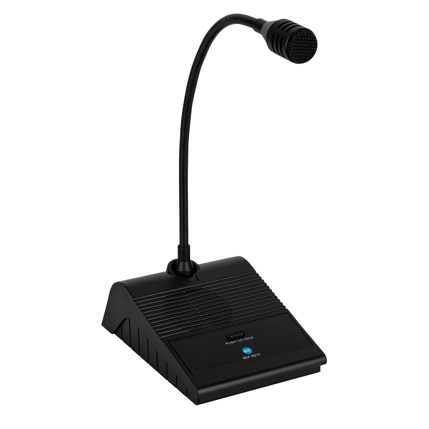 RCF BM 3014 Desk-top paging mike console, 5mt.cable with XLR conn.