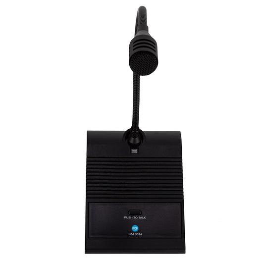 RCF BM 3014 Desk-top paging mike console, 5mt.cable with XLR conn.