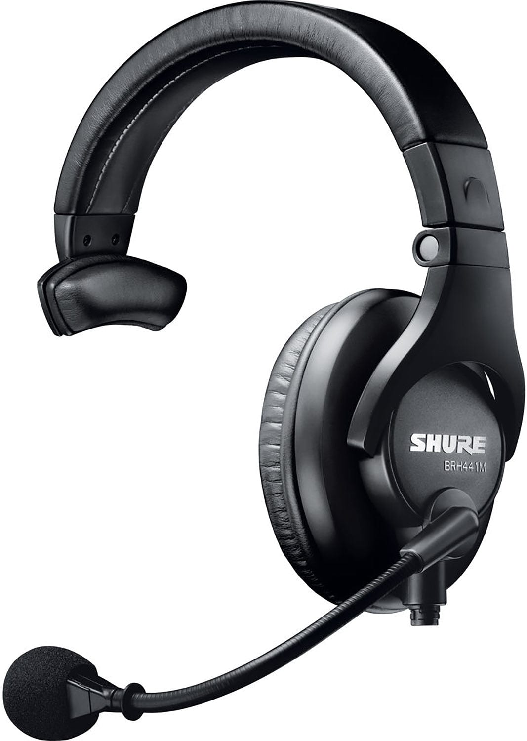 Shure BRH441M-LC Single-Sided Broadcast intercom Headset with Built-In Microphone - PSSL ProSound and Stage Lighting