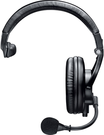 Shure BRH441M-LC Single-Sided Broadcast intercom Headset with Built-In Microphone - PSSL ProSound and Stage Lighting