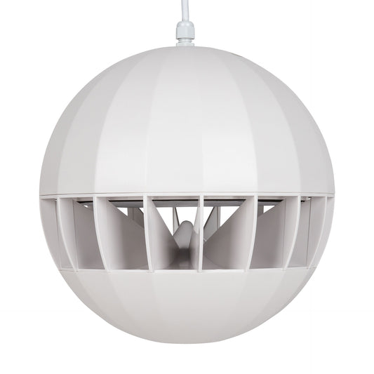 RCF BS 8 Passive Pendent Ball Speaker, 5/10/20W, 100V, 5M Suspension Cable (White)