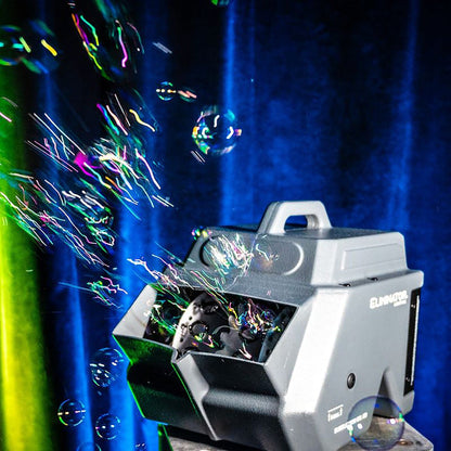 Eliminator Lighting BUBBLETRON EXL GO Bubble Machine with Wireless Remote Control / Dual Fan System - PSSL ProSound and Stage Lighting