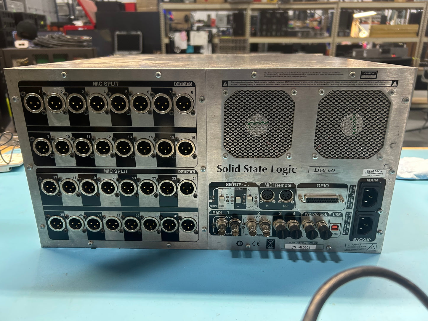 Solid State Logic L300 Digital Console Used package