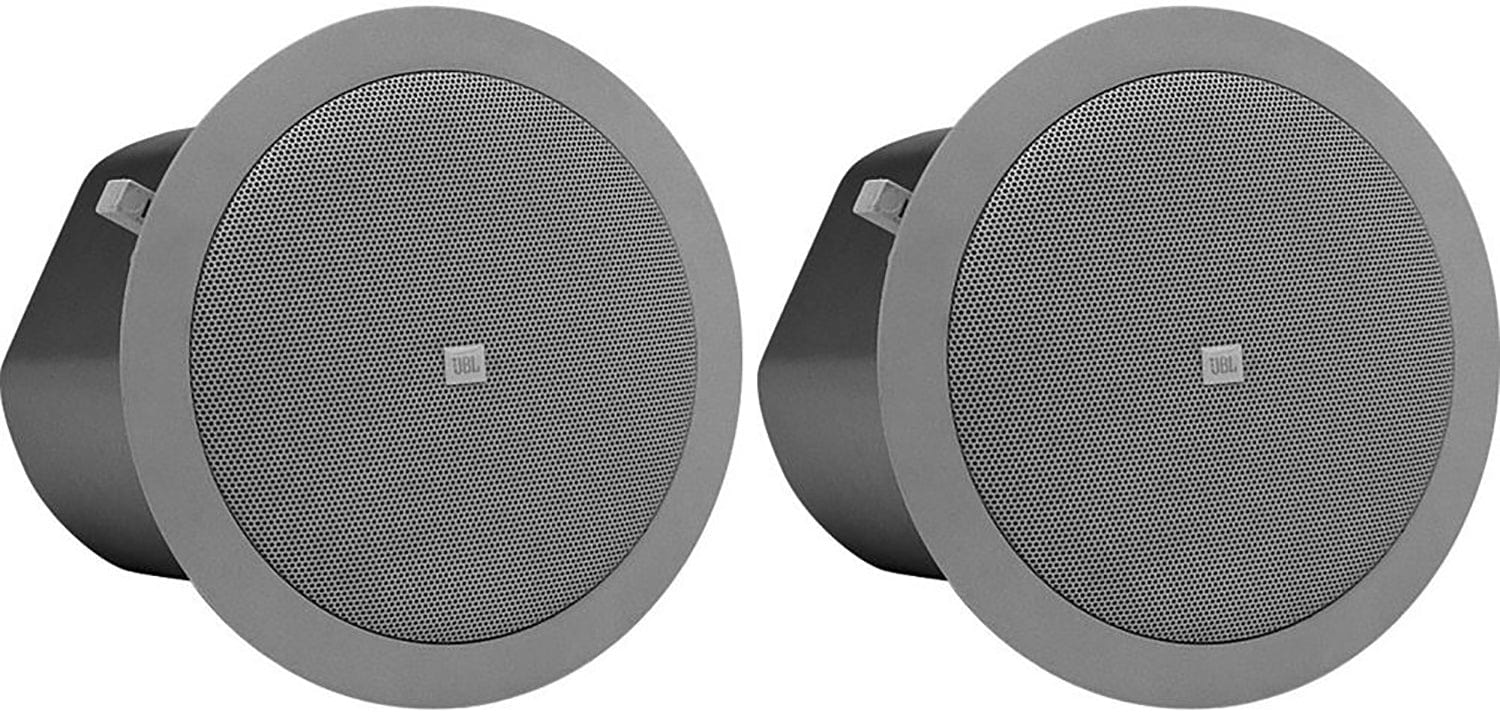 JBL C24CT-BK Control Black In-Ceiling Speaker Pair - PSSL ProSound and Stage Lighting