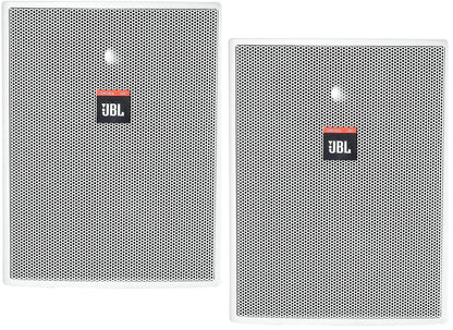 JBL C25AV-LS-WH Life Safety Version Speaker Pair - White - PSSL ProSound and Stage Lighting