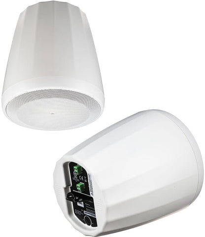 JBL C64P/T-WH 4-Inch Full-Range Pendant Speaker Pair - White - PSSL ProSound and Stage Lighting